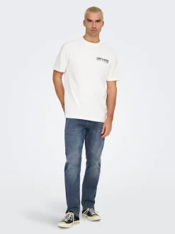 ONSWEFT Taille moyenne Regular Fit Jeans
