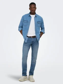 ONSWEFT Taille moyenne Regular Fit Jeans