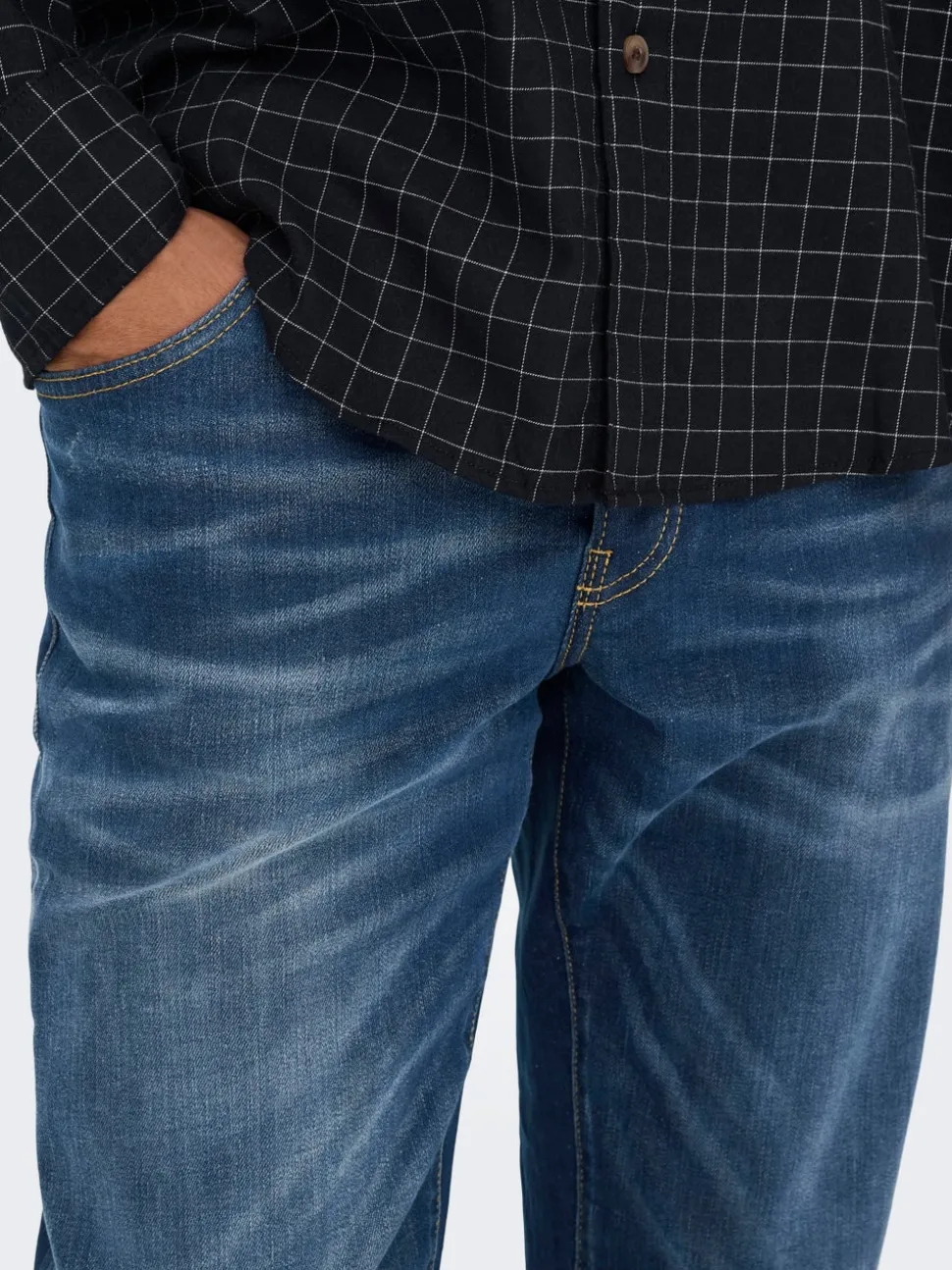 ONSWEFT Taille moyenne Regular Fit Jeans