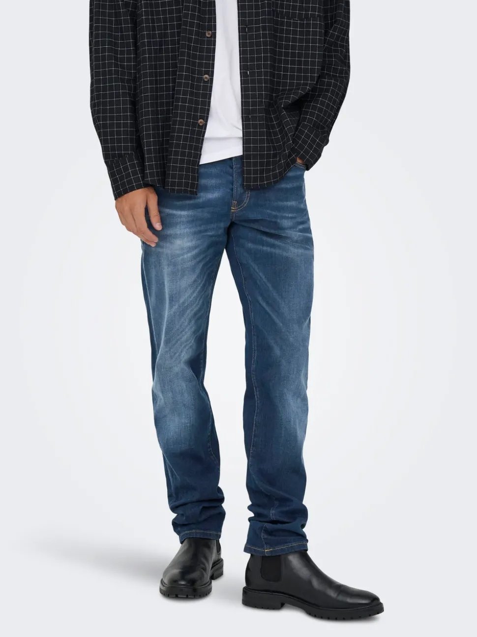 ONSWEFT Taille moyenne Regular Fit Jeans