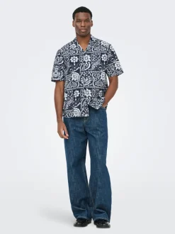 ONSWHITE Chemise de vacances