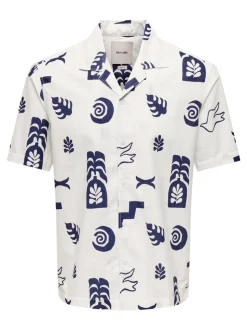 ONSWHITE Chemise de vacances