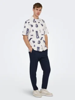 ONSWHITE Chemise de vacances