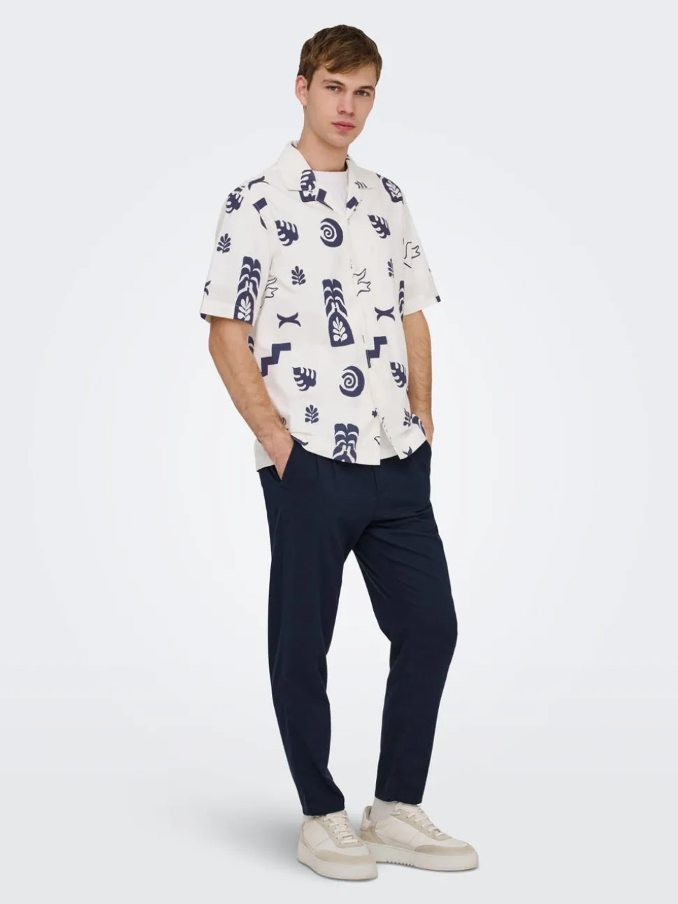 ONSWHITE Chemise de vacances