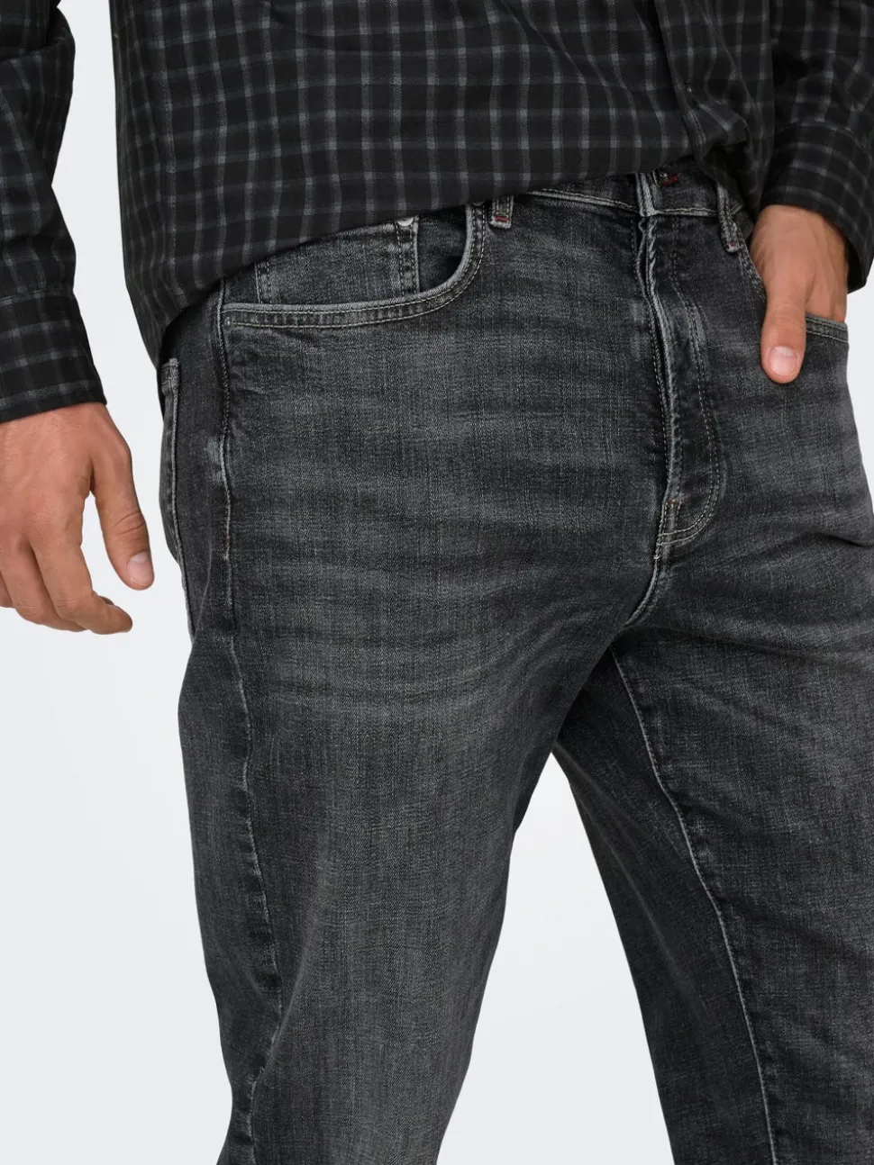 ONSYOKE Taille moyenne Tapered Fit Jeans