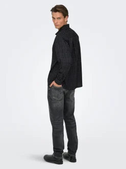 ONSYOKE Taille moyenne Tapered Fit Jeans