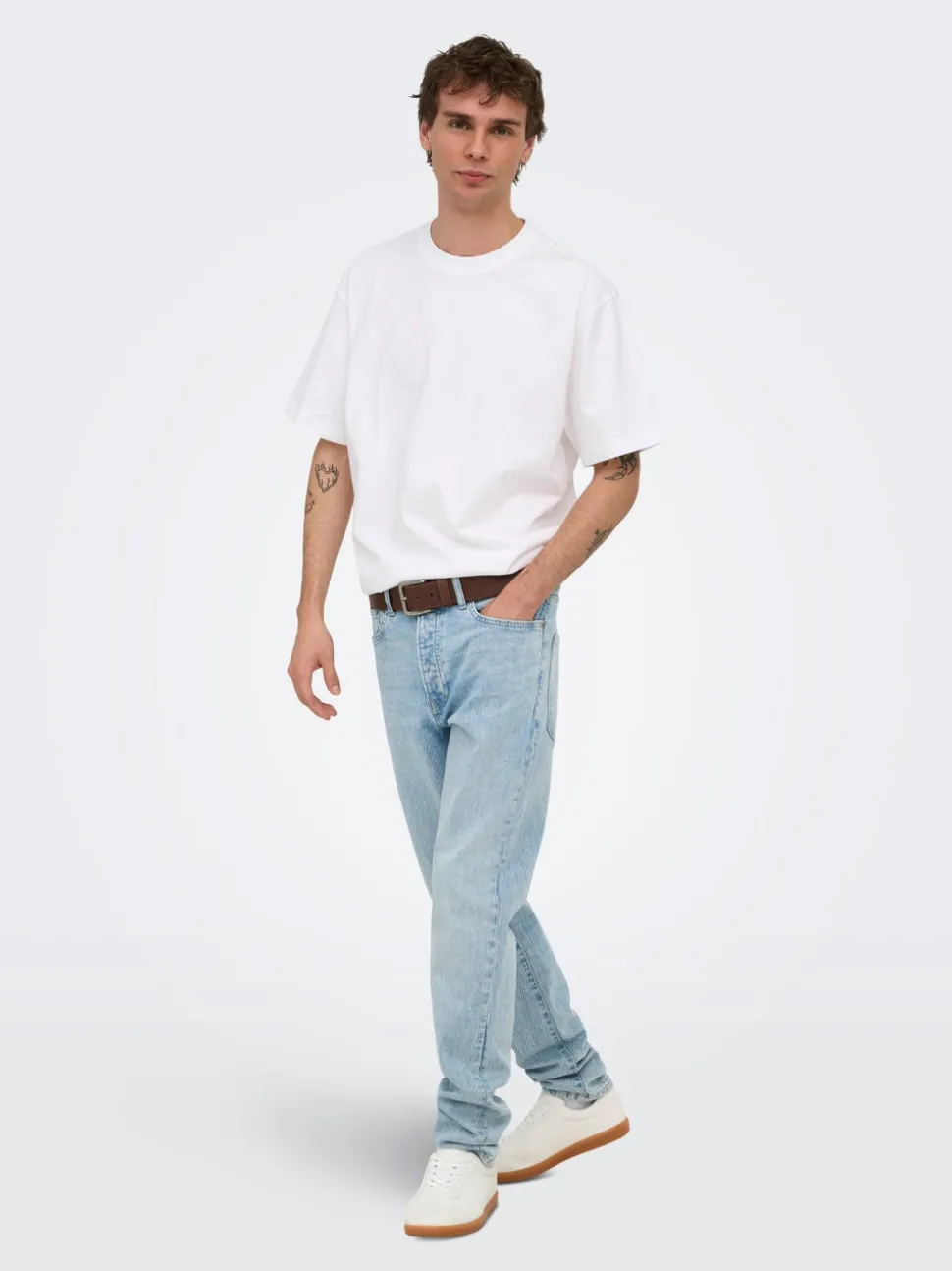 ONSYOKE Taille moyenne Tapered Fit Stretch Jeans