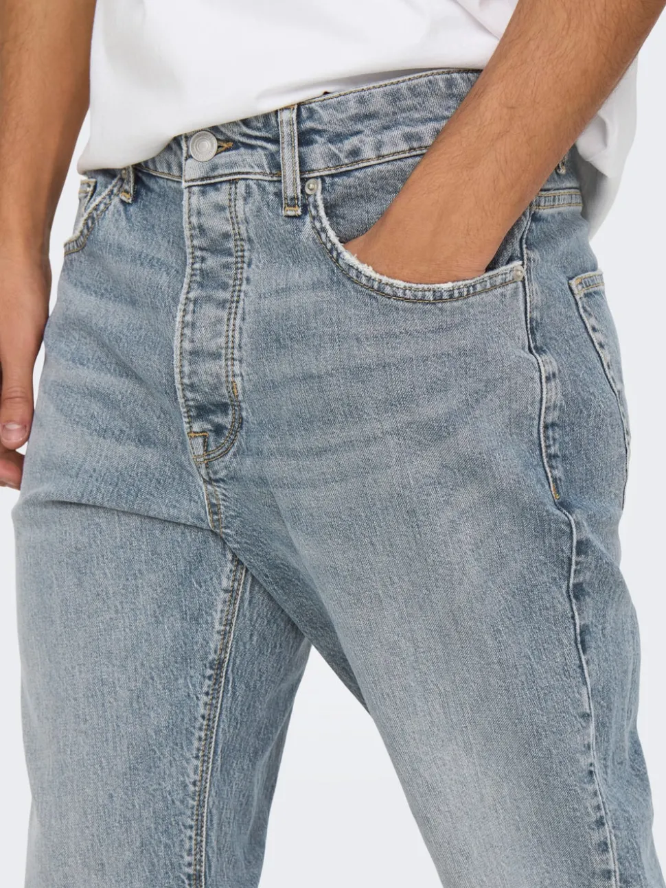ONSYOKE Taille moyenne Tapered Fit Jeans
