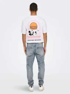ONSYOKE Taille moyenne Tapered Fit Jeans