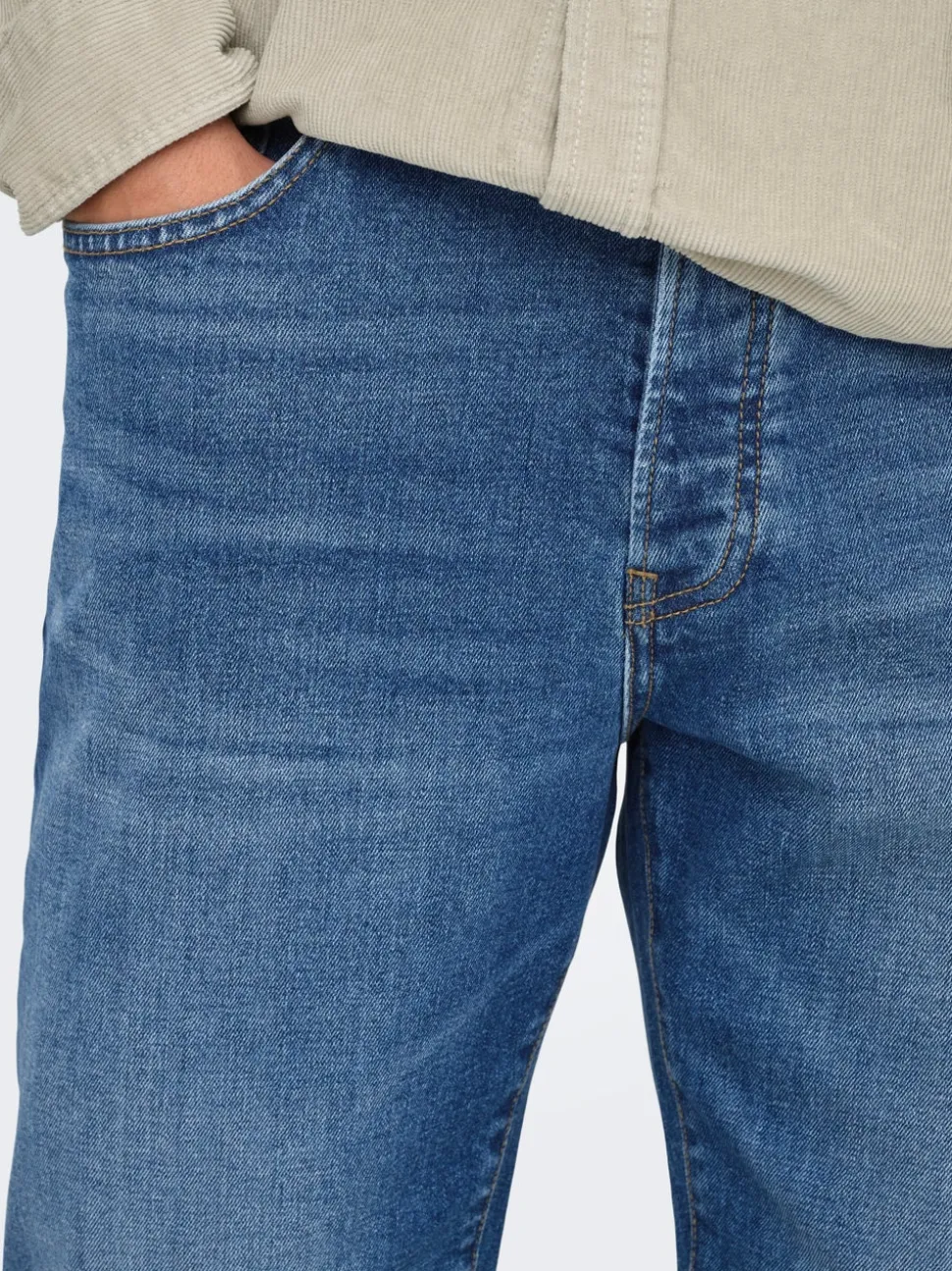 ONSYOKE Taille moyenne Tapered Fit Stretch Jeans