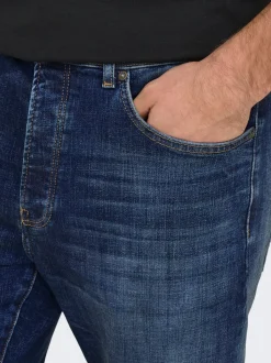 ONSYOKE Taille moyenne Tapered Fit Jeans