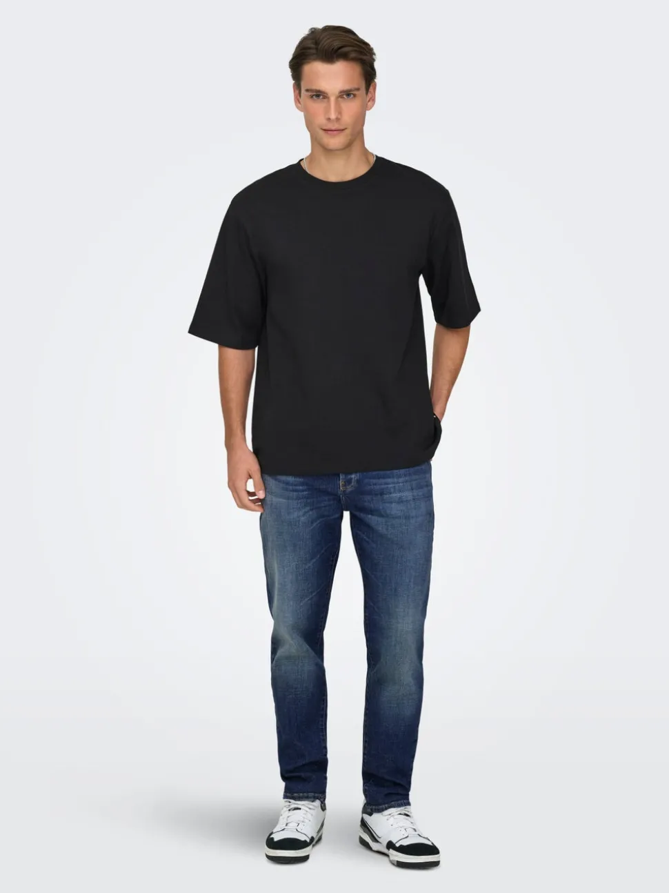ONSYOKE Taille moyenne Tapered Fit Jeans