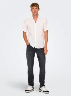 ONSYOKE Taille moyenne Tapered Fit Jeans