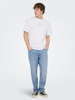 ONSYOKE Taille moyenne Tapered Fit Jeans