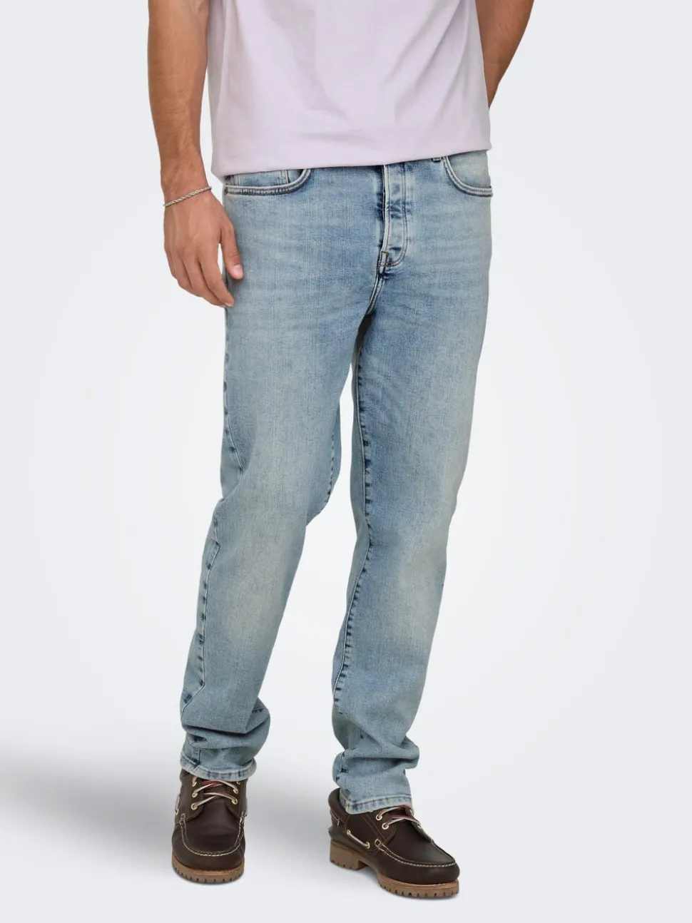 ONSYOKE Taille moyenne Tapered Fit Jeans