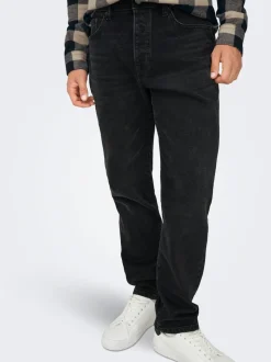 ONSYOKE Taille moyenne Tapered Fit Stretch Jeans