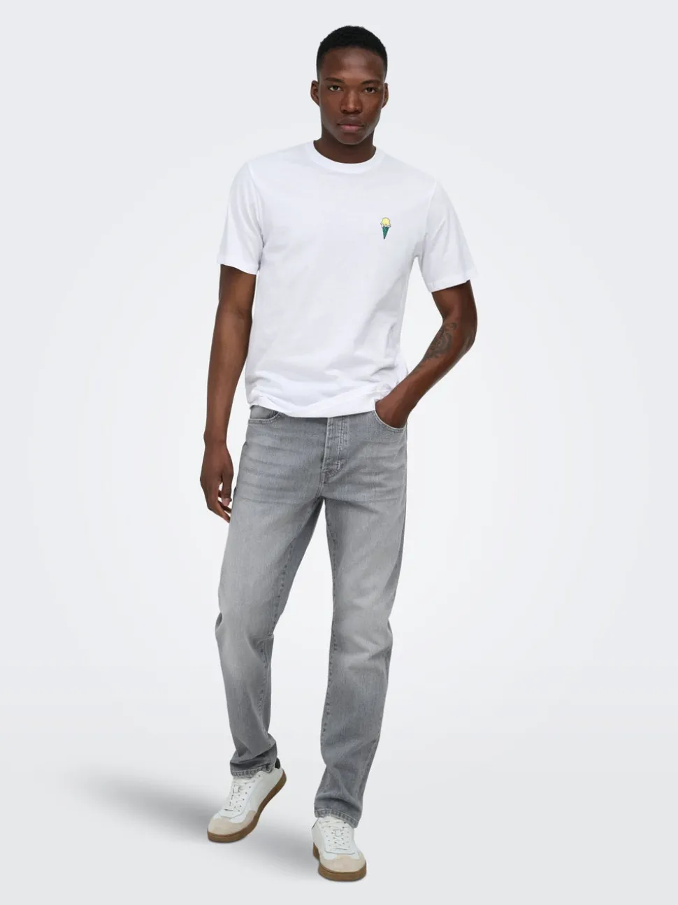 ONSYOKE Taille moyenne Tapered Fit Stretch Jeans