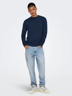 ONSYOKE Taille moyenne Tapered Fit Jeans
