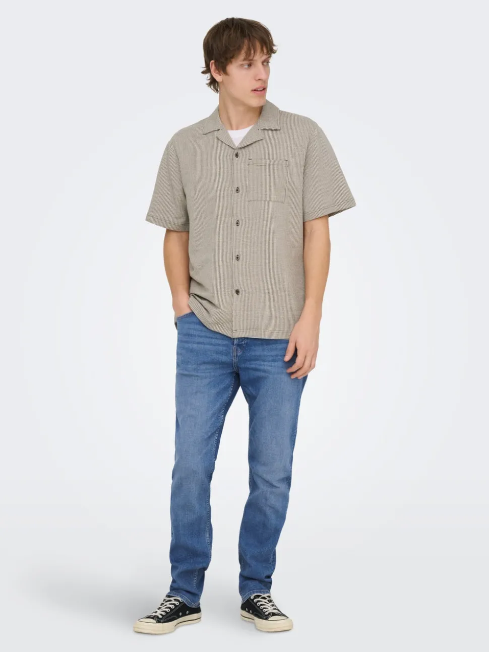 ONSYOKE Taille moyenne Tapered Fit Jeans