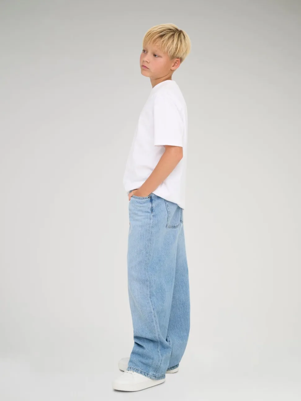 OSJCARL Taille moyenne Balloon Fit Jeans