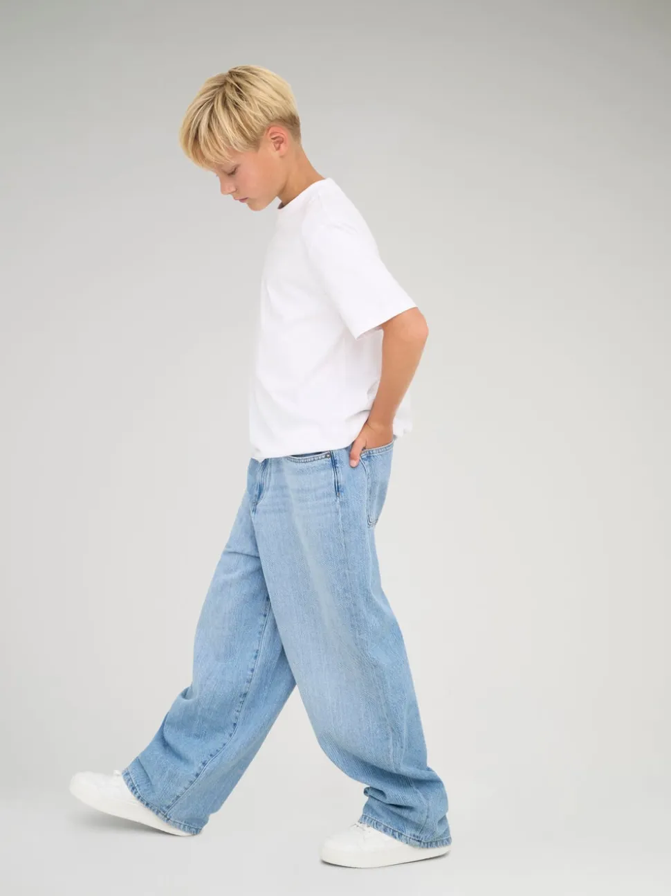 OSJCARL Taille moyenne Balloon Fit Jeans
