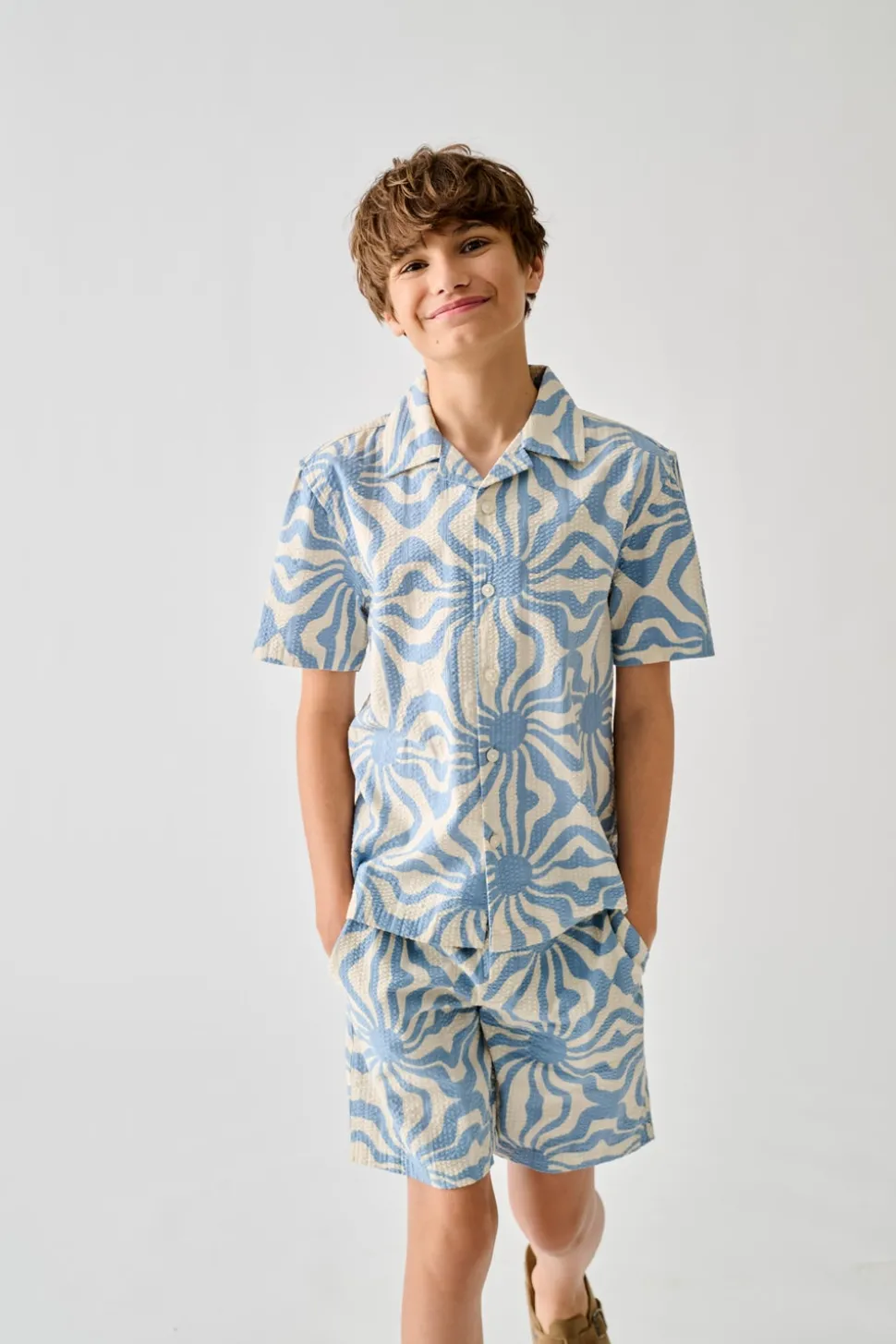 OSJCRUZ Chemise de vacances