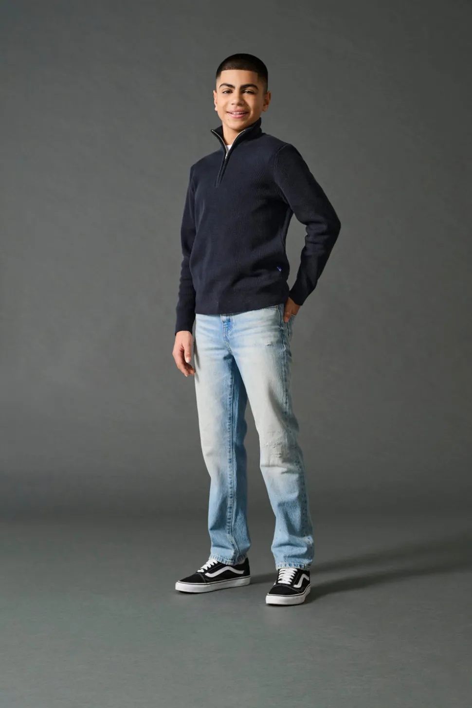 OSJEDGE Straight Fit Jeans