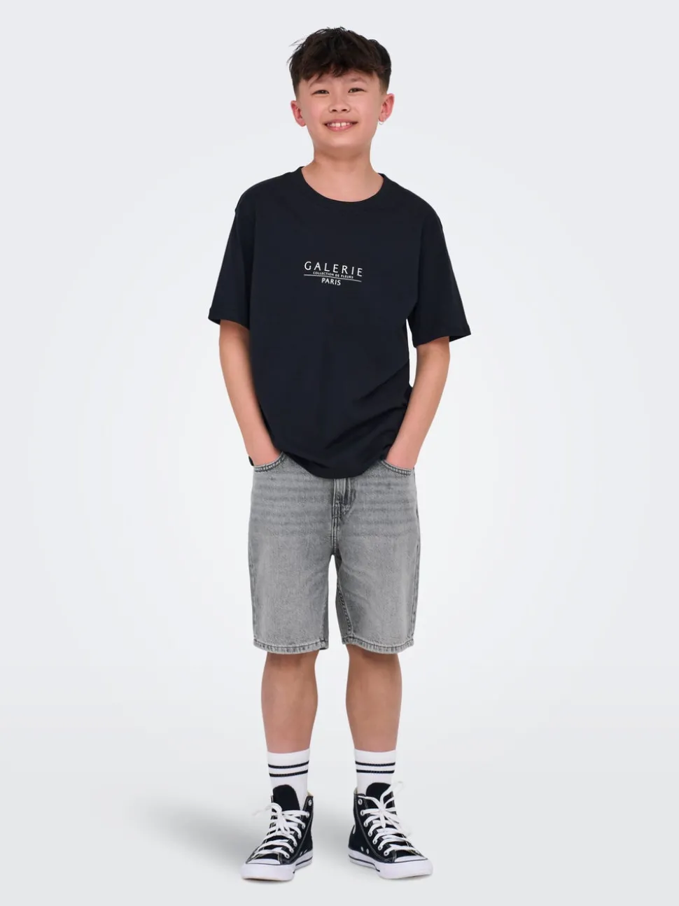 OSJEDGE Taille moyenne Straight Fit Shorts