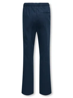 OSJLINUS Tapered Fit Lin Pantalon
