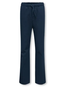 OSJLINUS Tapered Fit Lin Pantalon