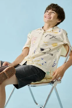OSJLUKE Chemise de vacances