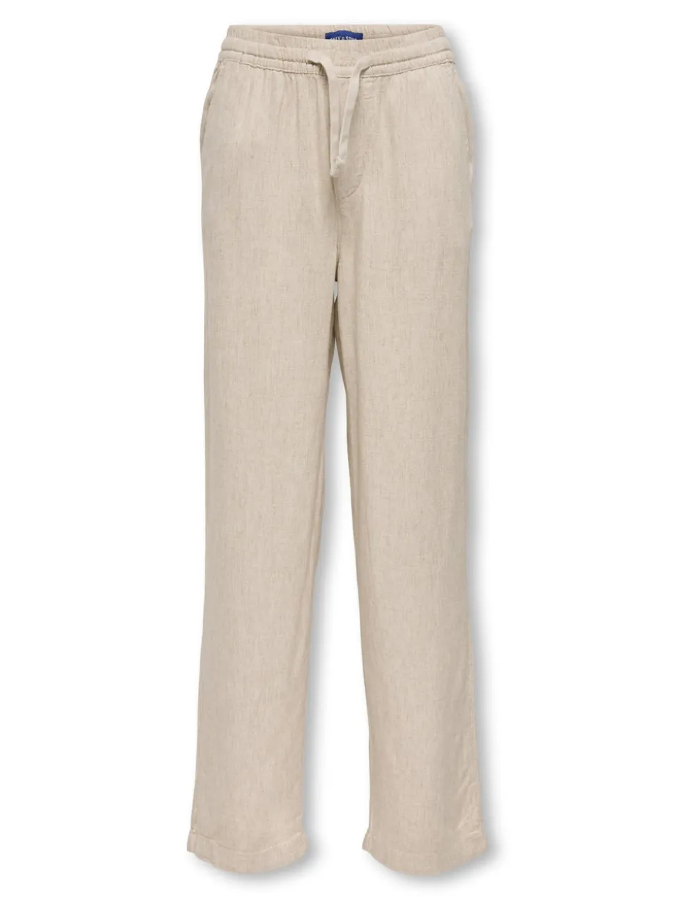 OSJSINUS Loose Fit Lin Pantalon