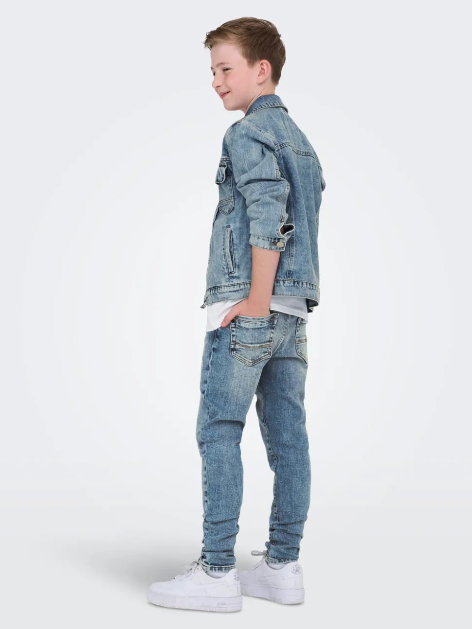 OSJYOKE Taille moyenne Tapered Fit Jeans