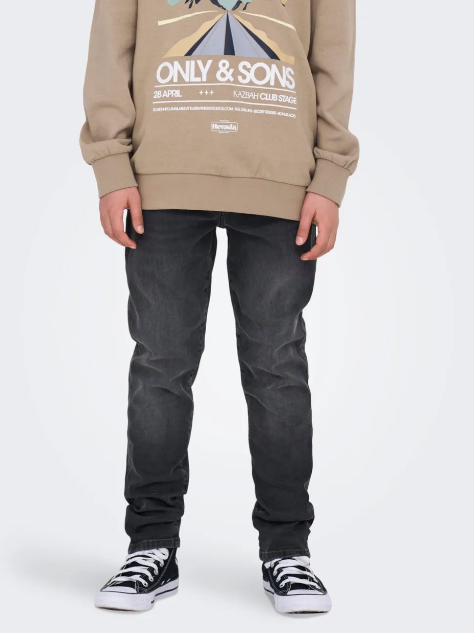 OSJYOKE Taille moyenne Tapered Fit Jeans