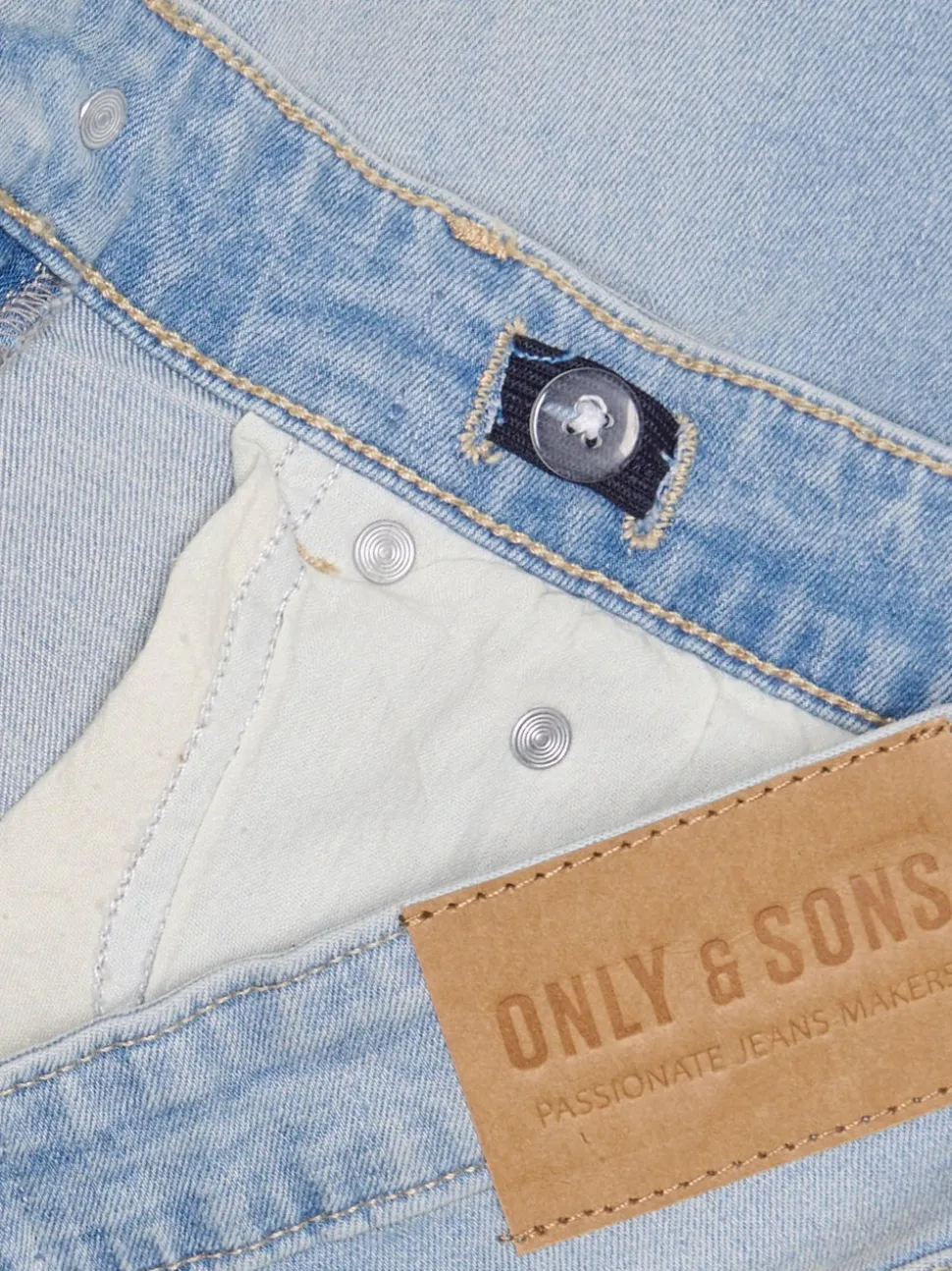 OSJYOKE Taille moyenne Tapered Fit Jeans