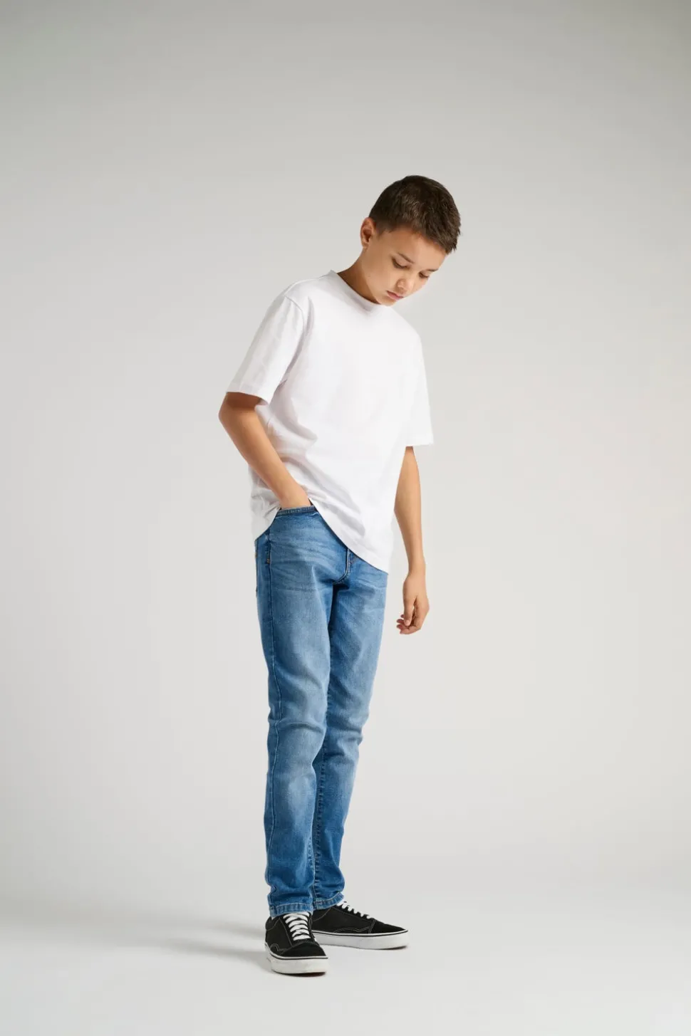 OSJYOKE Taille moyenne Tapered Fit Jeans